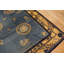 Antique Peking Chinese Allover Blue 1920s Rug