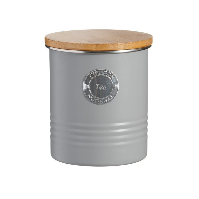 Living 3 Piece Coffee, Tea & Sugar Set, Grey