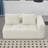 Boneless Chenille Loveseat Sofa,Minimalist Modular Couches Sleeper For Living Room Bedroom Apartment Lounge-1753134398