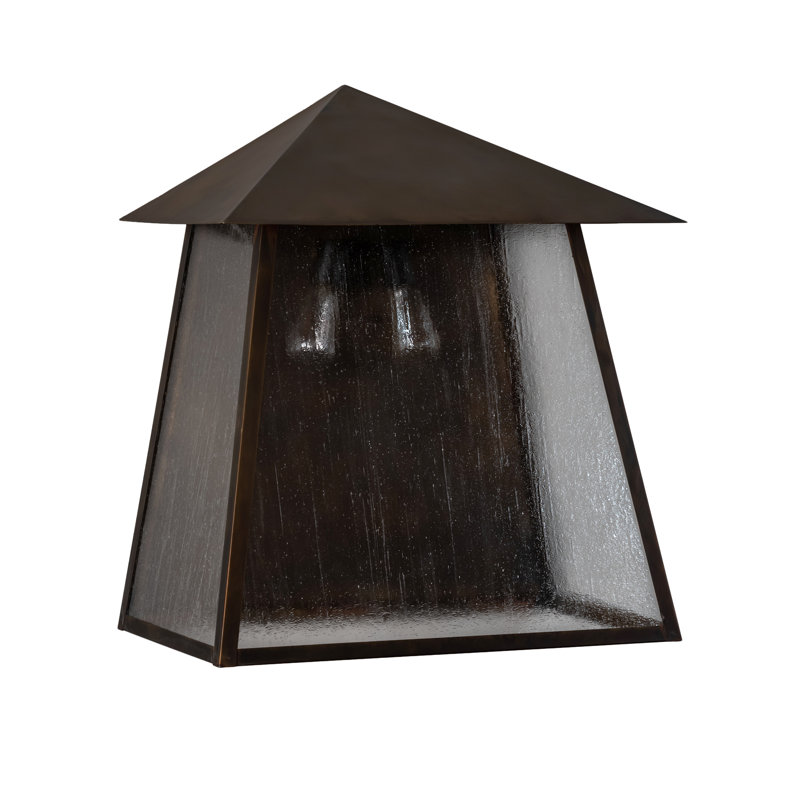 Luminaire de cloison d’extérieur 2 lumières