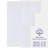 Ensemble de serviettes de bain turque 100% coton 3 pièces, collection super douce et absorbante Darcelle-2068468