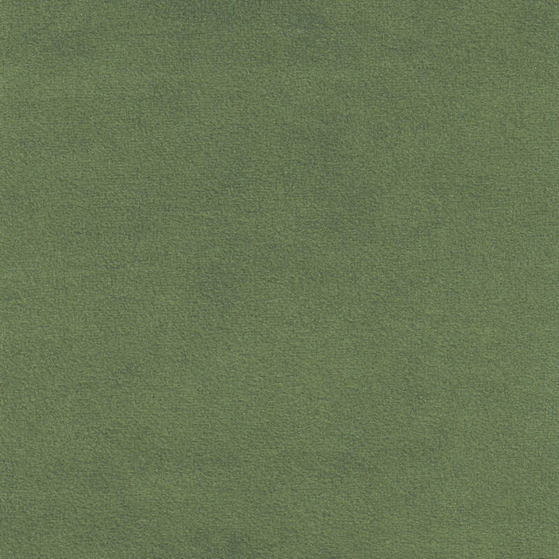 Banc rembourré Loxe, Velours vert Loden