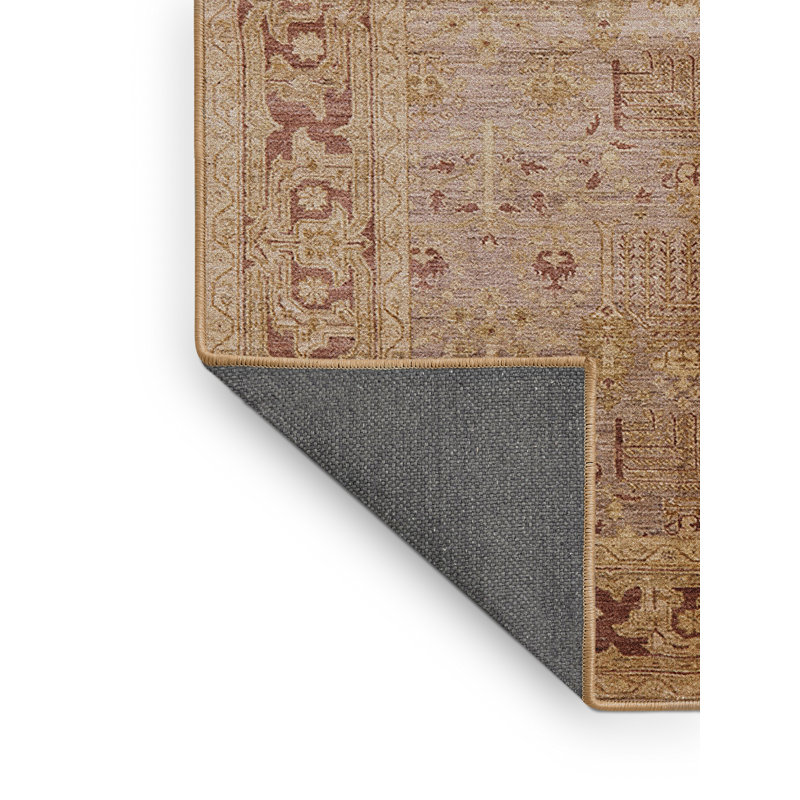 Tapis oriental brun / beige, Rectangle 6 pi x 9 pi