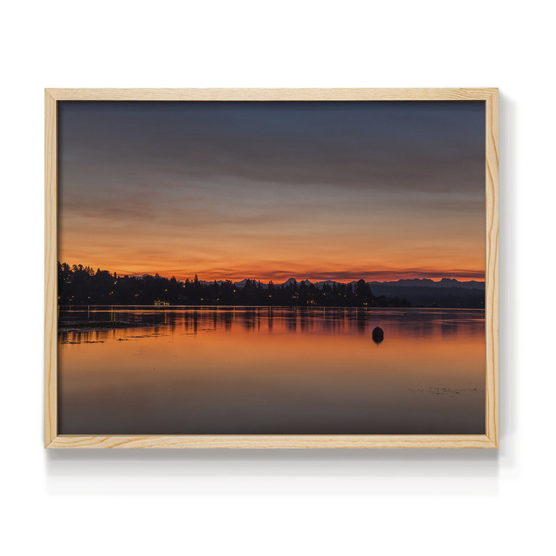 Blaze of Glory - Reproduction encadrée - réarmable, H 8 po x l 10 po, Naturel