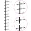 Janssen Wall Mounted Wine Bottle Rack-438392203
