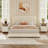 3 Piece Upholstered Bedroom Set,Bed Frame With Set Of 2 Nightstands-550034155-550034158