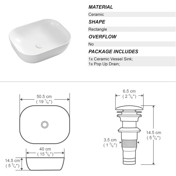 Dimensions du produit