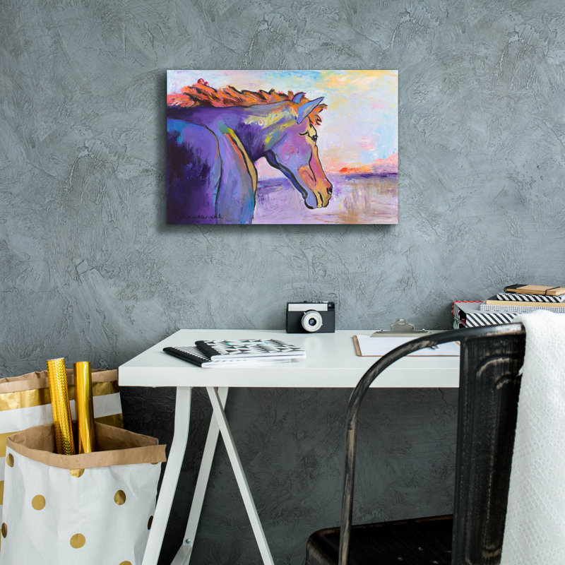  «Frosty Morning» par Pat Saunders, art mural en toile blanche, 18 po x 12 po, H 12 po x l 18 po