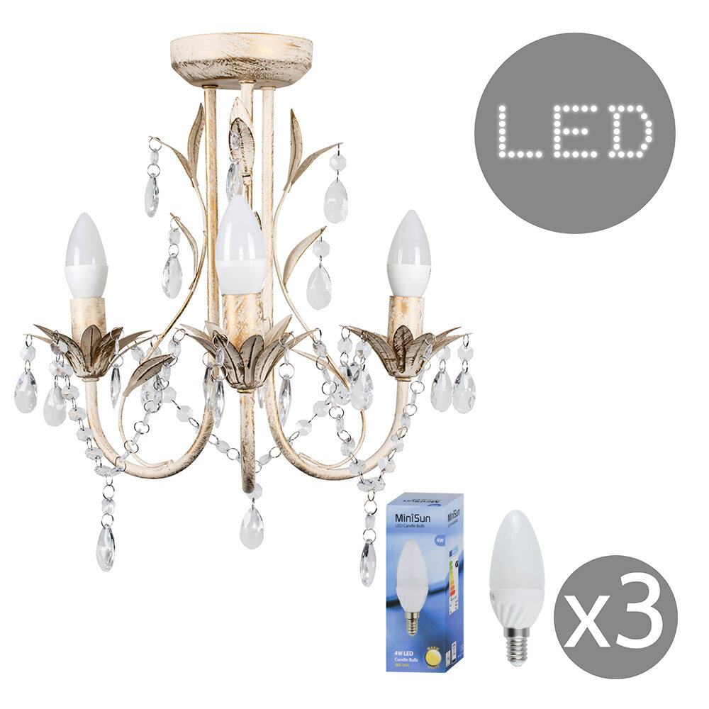 Led candle deals lights for chandeliers