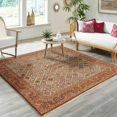 Royal Mahal Cream Rug 7'10" x 8'0"