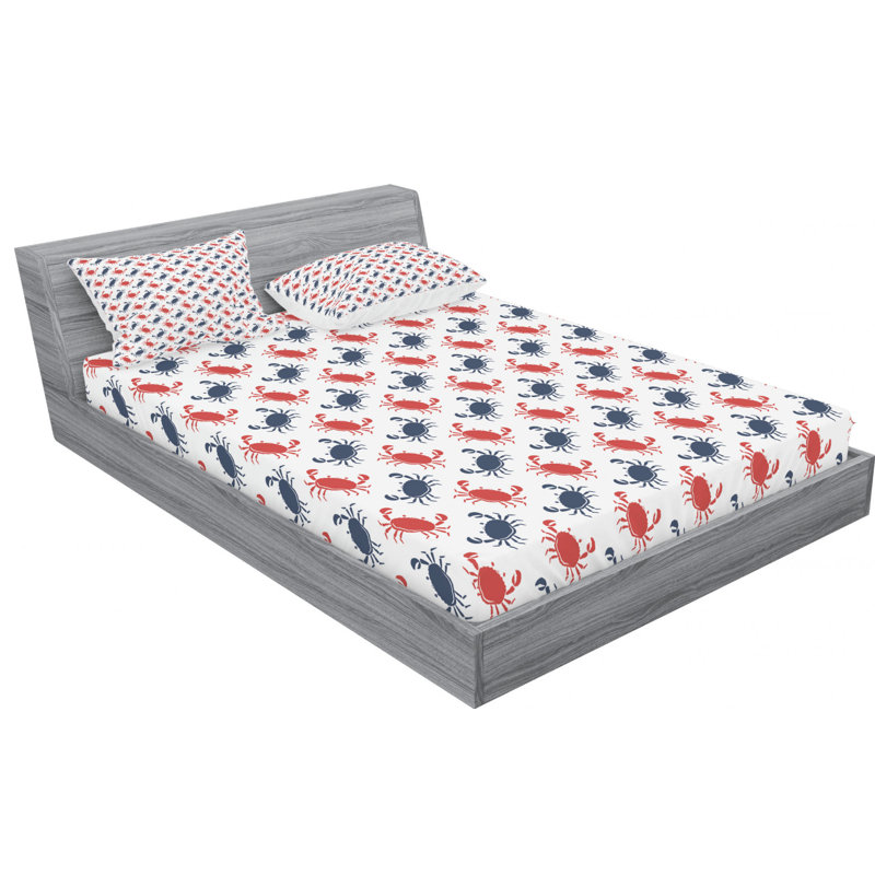 Microfiber Sheet Set, Full Sheet Set with 2 Pillowcases