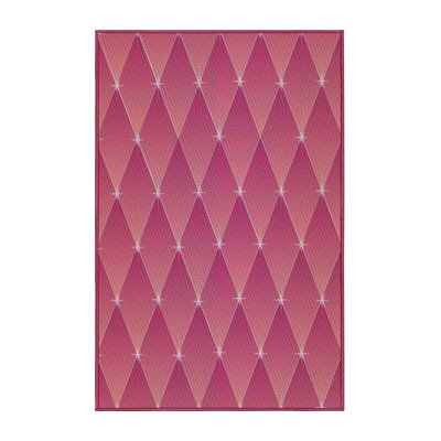 Tapis gris/zone noire à motifs Southchase