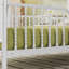 Structure de lit plateforme en métal avec lumière-117550274-117550272