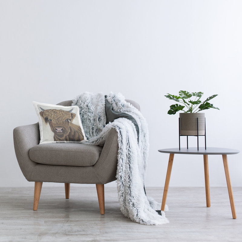 Housse et insert de coussin en polyester carré par Ashley Justice