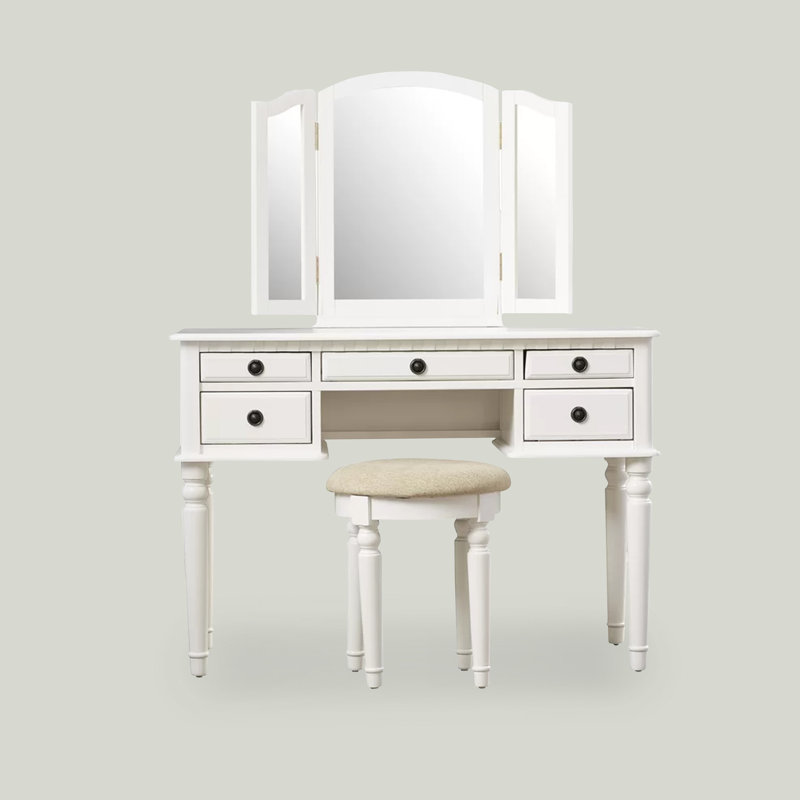 Darolyn Vanity, White