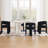 Modern Upholstered Barrel Dining Chairs-95262515