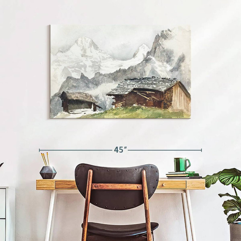 Lilith Chalets Breithorn Murren 1870, H 26 po x l 39 po