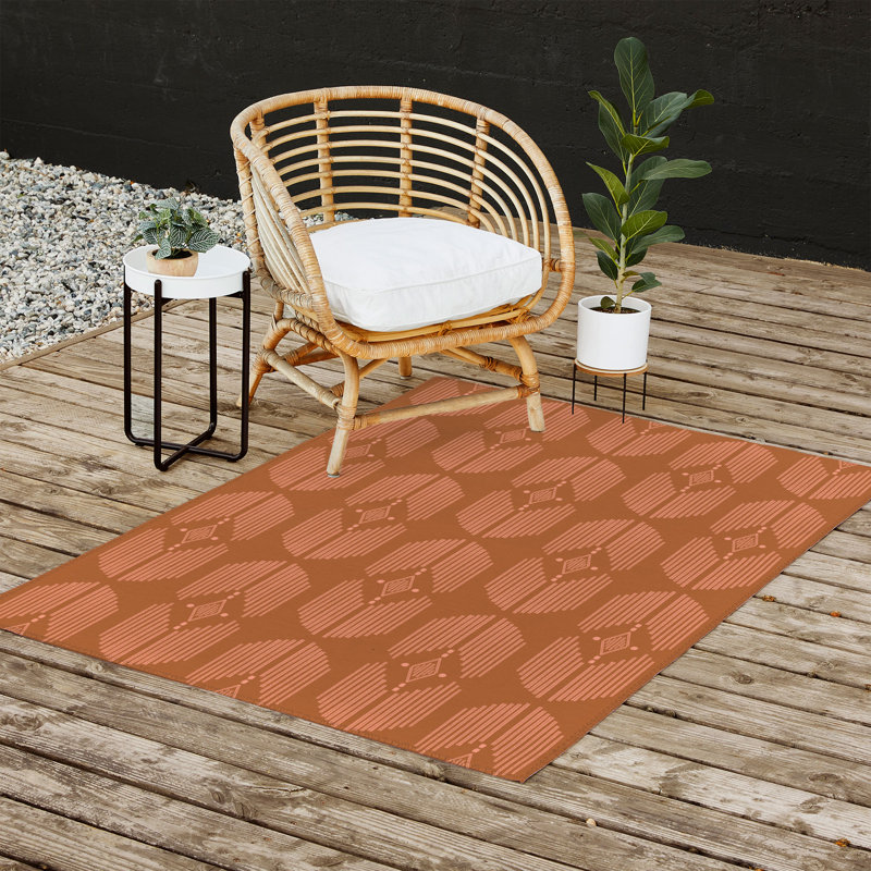 Tapis rectangulaire Yoselin avec envers antidérapant, Rectangle 4 pi x 6 pi