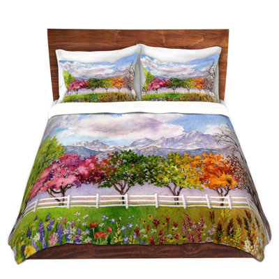Ensembles de housses de couette DiaNoche en microfibre par Anne Gifford - Parade of Seasons
