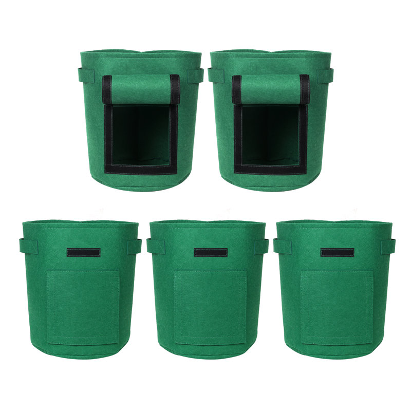 Sacs de culture avec fenêtre, Vert