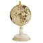 Petit ensemble de globe terrestre en bois de manguier multicolore