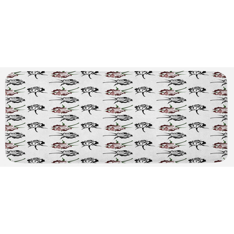 Tapis de cuisine Roses