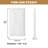Guein Rectangle Natural Marble Tray,Namib Fantasy