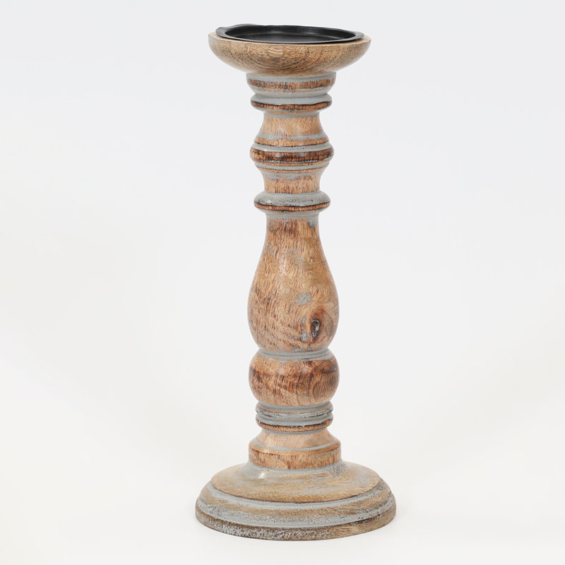 Elegent Wood Centerpiece Candle Holder/Candle stand | 4.5x12"