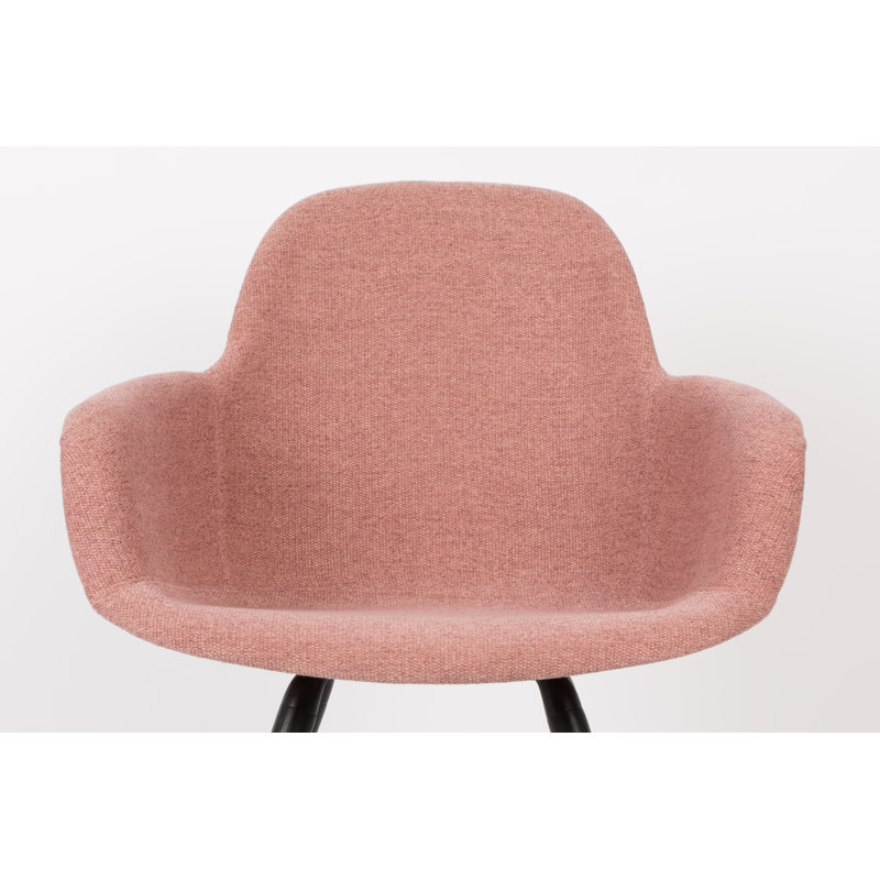 Albert Kuip Upholstered Arm Chair, Pink