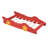 Modern Race Car-Shaped Platform Bed Kids Bed with Wheels-1855030925-1855030922