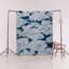 Tapis intérieur / extérieur bleu en polypropylène tissé à la machine Dushka-1817785624