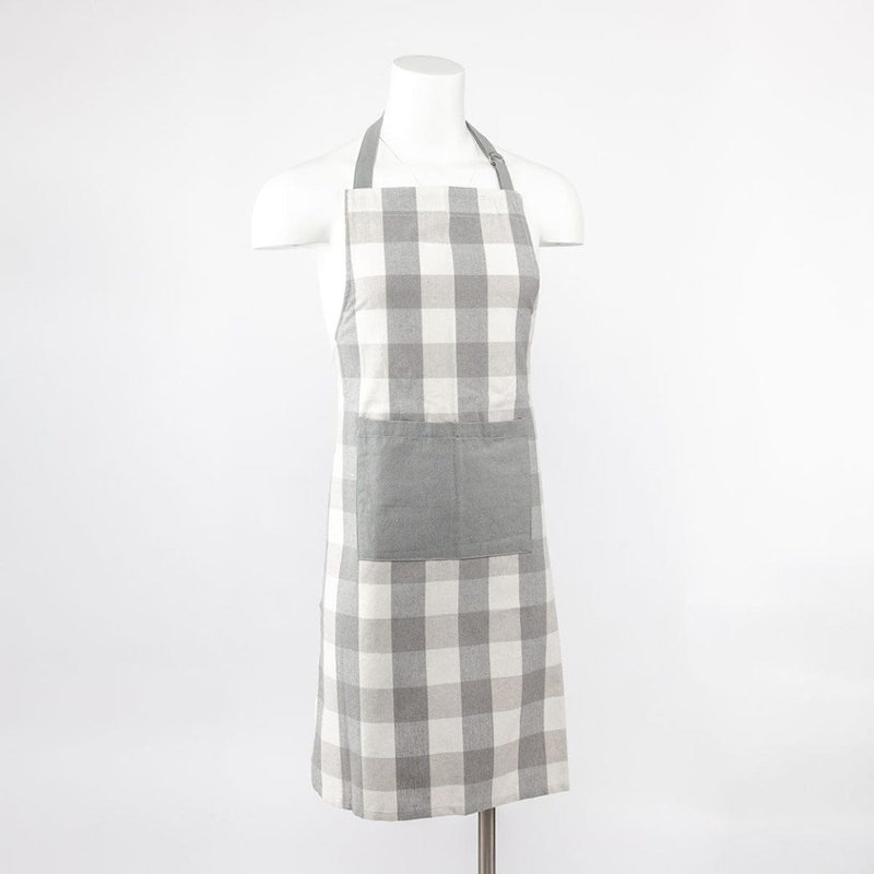 Tablier de cuisine Urban, Gris / Blanc cassé