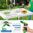 Samyo Rectangular Metal Folding Outdoor Camping Table , 40'' in. W 26'' in. D