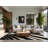 Soft Plush Tenafly Broadway Lights Art Deco Geometric Area Rug in Black – Black Binding-476407345