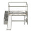 Lit mezzanine simple avec glissade-112580068