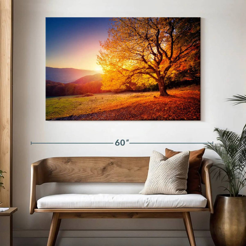 Harnek Hillside Beech Tree, 34" H x 51" W