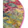Corlenzo Abstract Orange/Pink/Blue/Yellow Area Rug