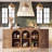 78.7" Large Craft Table with Storage Compartments