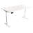 Skyscraper Electric Height Adjustable Standing Desk, Dual Motor and Digital Control with Memory, 60x30, White Top with White Frame-1191903530-1076506107
