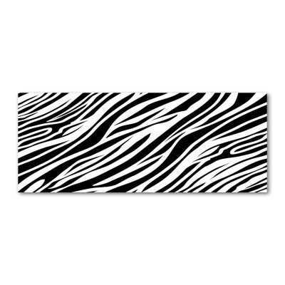 Zebra Background - Wrapped Canvas Print