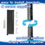 Harbour Housewares Extendable Metal Curtain Pole Kit-116633486-116633489