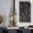 Gold Metal Living Room Decorative Jars with Finial Lids