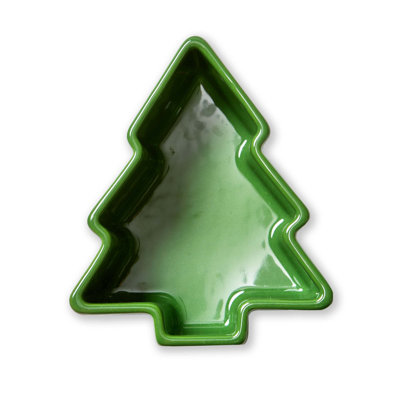 Large Green Tree Ramekin Baking Dish 8oz