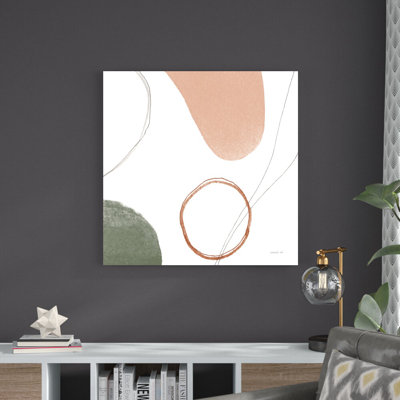 Thread Of Motion II Warm Crop - peinture sur toile tendue