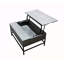 Table basse à plateau relevable gris