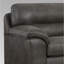 Chaise avec accoudoirs en tissu Tirana