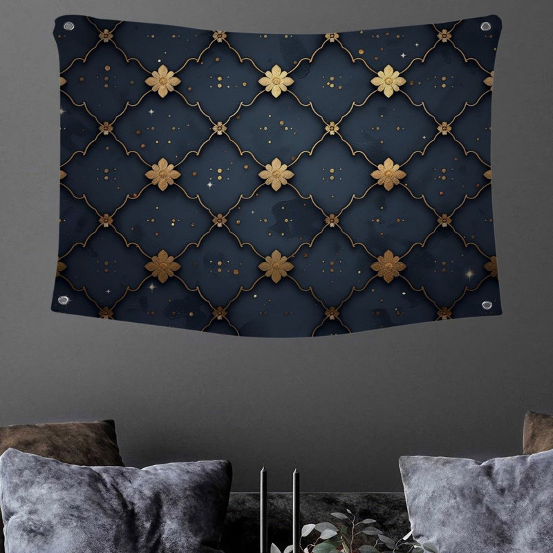 Microfiber Fabric Tapestry, 88" H x 104" W