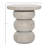 Gakona Whitewashed Mango Wood End Table