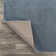 Twyla Classic Solid Low-Pile Machine-Washable Blue Rug