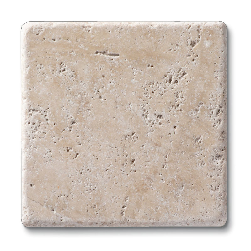 Stoneware Square 4 Piece Coaster Set